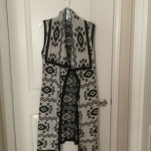 Southwest pattern Sweater Vest